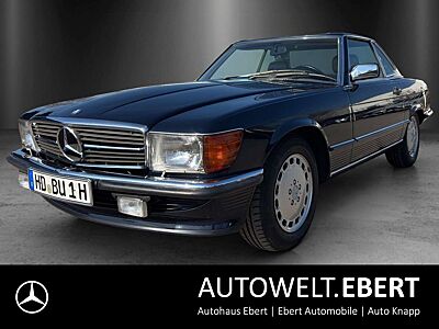 Mercedes-Benz SL 500 W107 Leder Beige H-Kennzeichen Hardtop