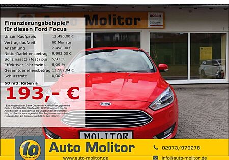 Ford Focus Titanium 1.5 TDCi AHK-abnehmbar Navi Leder Bi-Xeno
