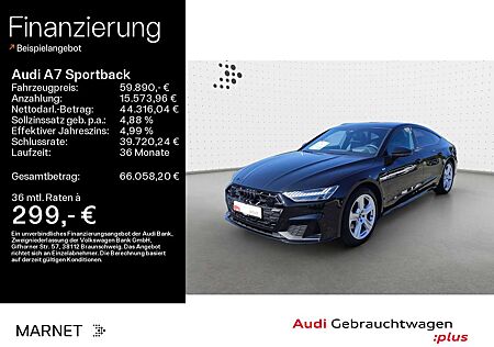 Audi A7 50 TDI quattro S line*Navi*Matrix*A