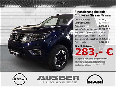 Nissan Navara Tekna Double Cab 4x4 6MT AHK 3,5to Ladeflächenbesc