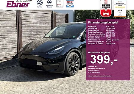 Tesla Model Y PERFORMANCE Dual AWD 534PS W-PUMPE+PANO+ACC+21 ALU