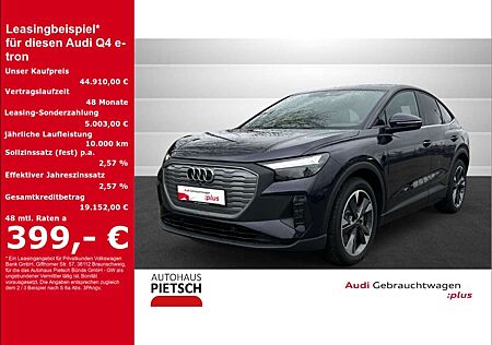Audi Q4 e-tron 45 Sportback 77 kW LED AHK NAVI PDC GRA