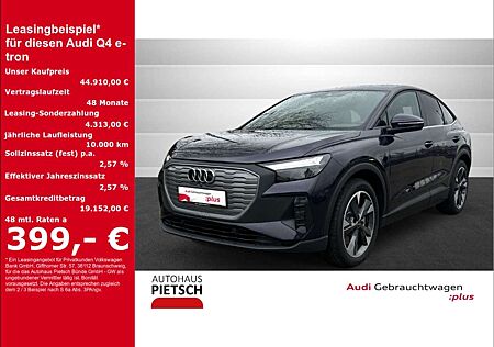 Audi Q4 e-tron 45 Sportback 77 kW LED AHK NAVI PDC GRA