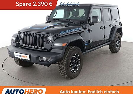 Jeep Wrangler 2.0 4xe Plug-in Hybrid Rubicon Aut.*NAVI*LED*TEMPO