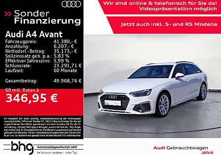 Audi A4 S line 40 TDI quattro