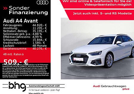 Audi A4 S line 40 TDI quattro