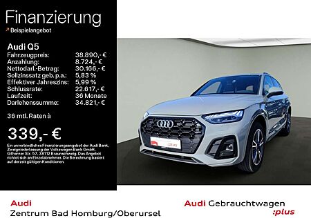Audi Q5 40 TDI quattro S line*Navi*Matrix*Alu*AHK*B&O