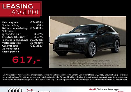 Audi Q8 55 TFSI e qu MATRIX Luft AHK ACC HuD 21" Kam.