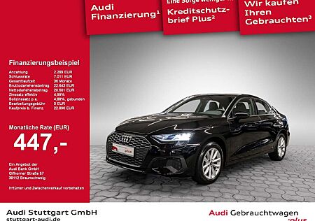 Audi A3 Limousine 30 TDI L ED Navi virtCo Tempomat