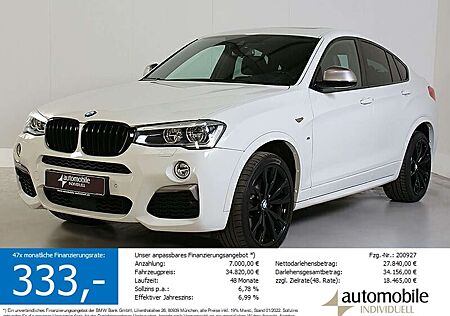 BMW X4 M 40i M Sportpaket AHK LED Navi HuD H&K ACC Ka