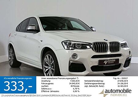 BMW X4 M 40i M Sportpaket AHK LED Navi HuD H&K ACC Ka