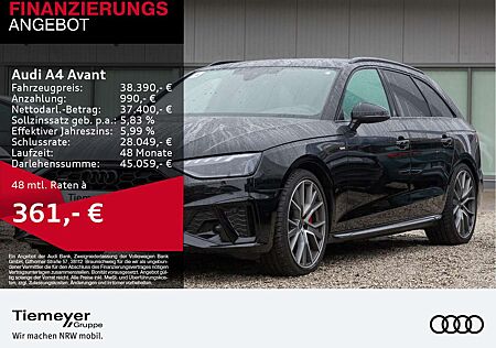 Audi A4 40 TFSI Q 2x S LINE LM19 KAMERA NAVI+ V
