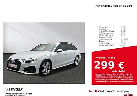 Audi A4 Avant 45 TFSI quattro S line MMI LED AHK