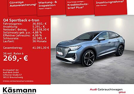 Audi Q4 e-tron Q4 Sportback 50 e-tron qu 2xS line MATRIX PANO