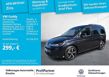 VW Caddy Volkswagen Life 1.5 TSI DSG LED NAV PANO KAMERA SIDE