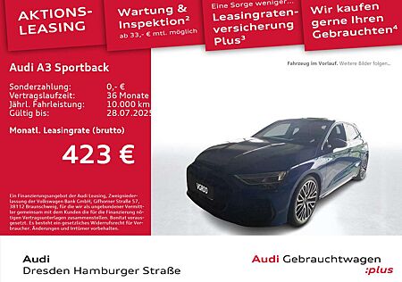Audi A3 S line 35 TDI Head-up Pano S tronic