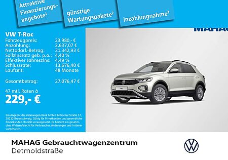 VW T-Roc Volkswagen Life 1.5 TSI LED ParkAssist AppConnect DSG