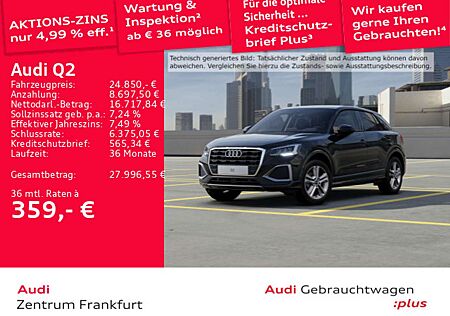 Audi Q2 35 TFSI advanced S tronic LED Navi DAB VC PDC