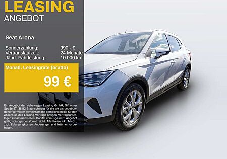 Seat Arona 1.0 TSI FR NAVI LED VIRTUAL SITZHZ