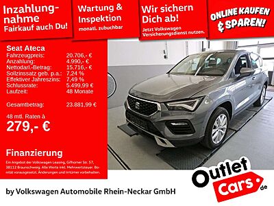 SEAT Ateca 1.5 TSI Style DSG Navi PDC LED UVM
