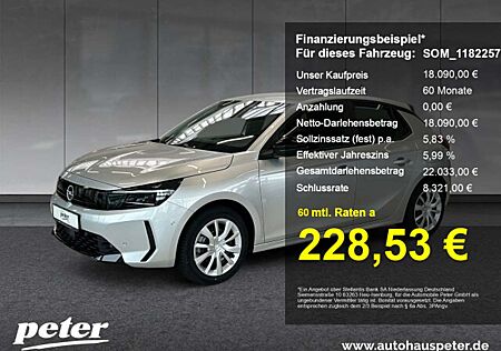 Opel Corsa F Edition 1.2 (MT6) Verfügbar ab dem 27.09.2