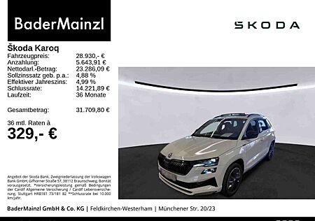 Skoda Karoq 2.0 TDI Sportline LED Pano SHZ Carplay PDC