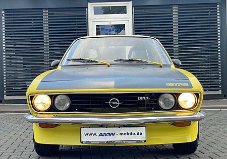Opel Manta A GTE Gelb Leder H-Zulassung TÜV 08.2026 !