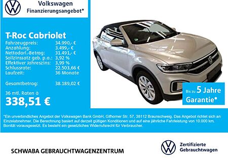 VW T-Roc Volkswagen Style 1.5 TSI DSG *LED*AHK*17"*