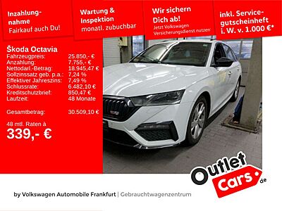Skoda Octavia Combi 2.0 TDI DSG 4x4 RS Plus AHK Navi F