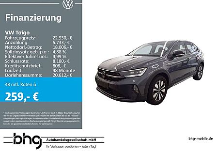 VW Taigo Volkswagen 1.0 TSI OPF Life