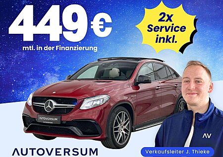 Mercedes-Benz GLE 63 AMG GLE 63S AMG 4M Coupe 360°*PANO*AHK*MEM*AGA*LED