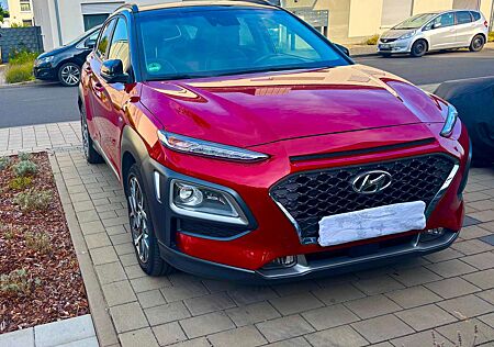 Hyundai Kona 1.6 GDI DCT Hybrid,Leder 4wintereifen Navi