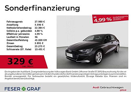 Audi A3 30 TFSI advanced Navi LED