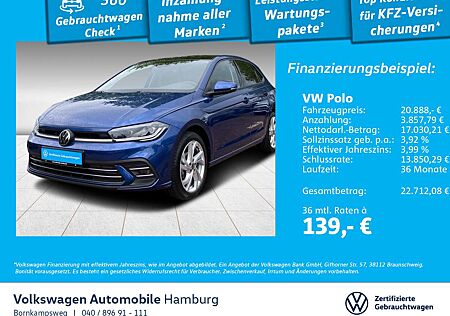 VW Polo Volkswagen 1.0 TSI Style DSG LED Panorama Navi Kamera
