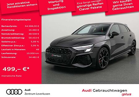 Audi RS3 Sportback PANO LEDER MATRIX B&O 280KMH NA