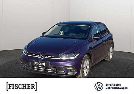 VW Polo Volkswagen 1.0TSI DSG Style Matrix Carplay SHZ Rear View ACC