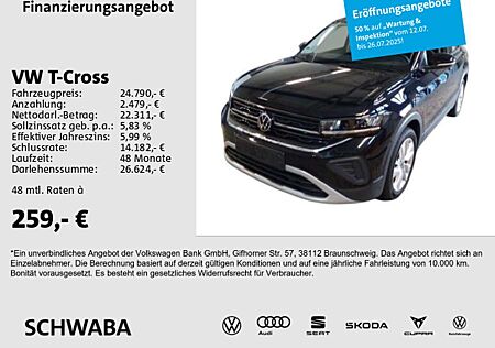 VW T-Cross Volkswagen Life 1.0 TSI DSG LED*VIRTUAL*NAV*ACC*17"