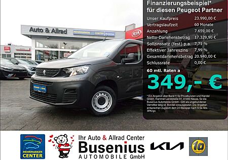 Peugeot Partner Premium L1 1.5 BlueHDi 100 FAP EU6d+Android+Klima+