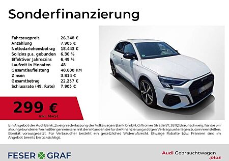 Audi A3 40 TFSI e S Line Leder,LED,Navi,Kamera