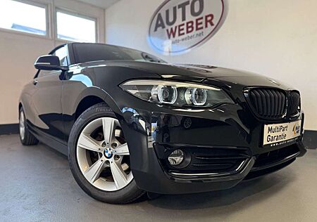 BMW 218 I SPORT LINE*LEDER*BT*TEMP*SITZH*NAVI*LED*