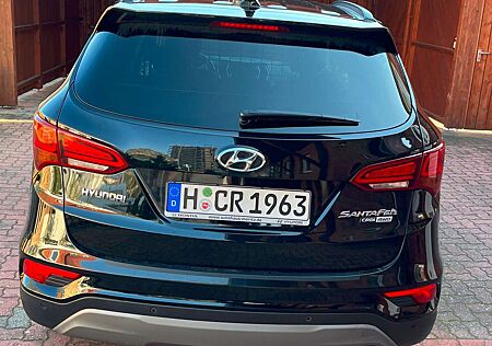 Hyundai Santa Fe blue 2.2 CRDI 4WD Automatik Style