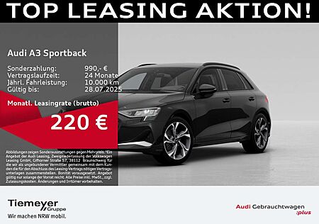 Audi A3 35 TFSI ADVANCED LM18 NAVI SPORTSIT