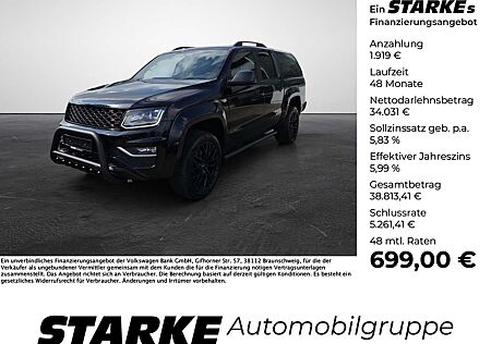 VW Amarok Volkswagen DoubleCab 3.0 TDI Autom. 4M Dark Label AHK Navi...