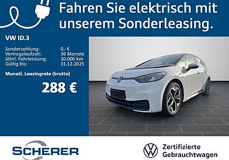 VW ID.3 Volkswagen Pro Performance Life 58 kWh | 18" in Schwar