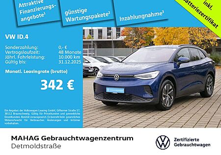 VW ID.4 Volkswagen Pure 125kW WärmePu NaviPro IQ.LIGHT AHK ACC