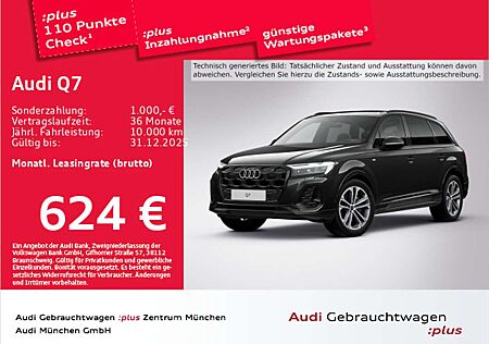 Audi Q7 50 TDI qu. S line 7-Sitzer/Pano/HuD/AHK