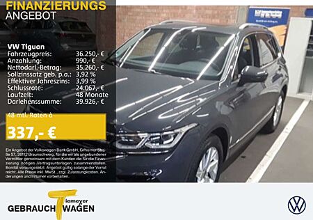 VW Tiguan Volkswagen 1.5 TSI DSG ELECANCE PANO LEDER HuD ST.HE