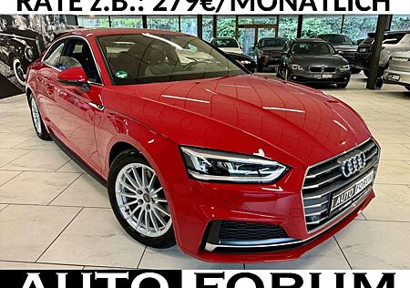 Audi A5 40 TFSI RATE 279€ 3x SLine LEDER NAVI LED CAM