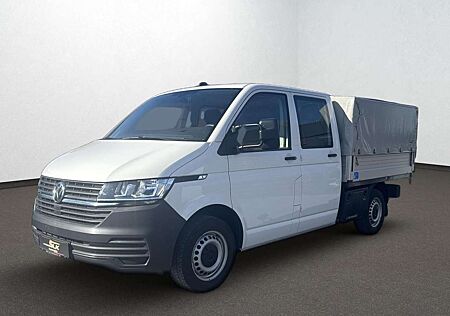 VW T6 Transporter Volkswagen T6.1 DoKa Pritsche+Plane 4MOTION StHz Klima DAB