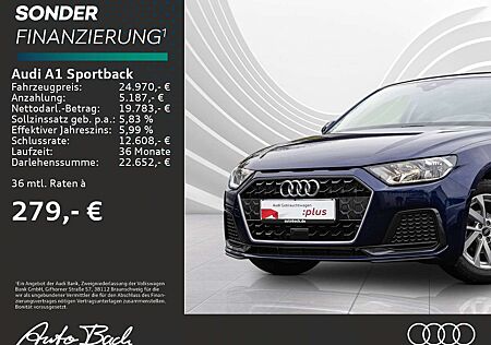 Audi A1 advanced 25TFSI Stronic GRA EPH Sit